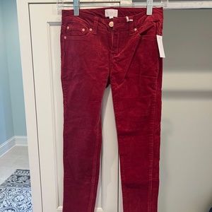 BCBGirls Girls Corduroy Pants - Cranberry